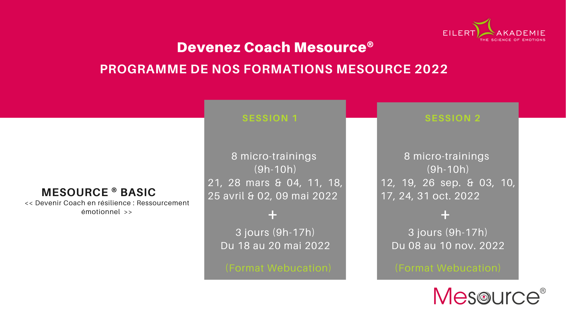 mesource dates 2022 mesource dates 2022